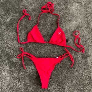 Red Boutine Bikini